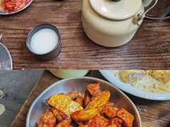 韩式炸鸡-MI WU FACTORY米屋美食工厂餐厅(绿地店)