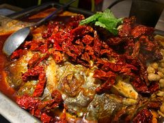 -探鱼·鲜青椒爽麻烤鱼(中山大信新都汇店)