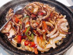 铁板烧八爪鱼-千百味红餐厅·江西菜(绿地双子塔店)