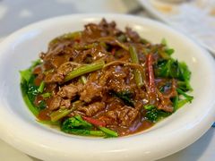 芥兰炒牛肉-潮人姐妹轩(海宁路店)