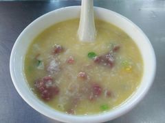 牛肉粥加雞蛋-源记肠粉(华贵路店)