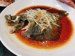 清蒸多宝鱼-胶东海鲜大排档(北太平庄店)