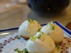 鲜肉煎包-彩蝶谷美食廊·粤式经典南番顺·铁板烧烤泰风味(广州长隆酒店)