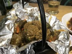 沙姜焗手打牛肉丸-潮粥荟·潮汕砂锅粥(朝阳大悦城店)