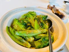 虾酱啫唐生菜-利苑酒家(金宝店)