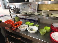 自助调料区-田记自助海鲜饺子