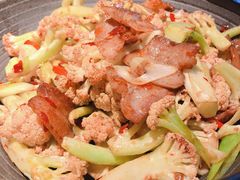 铁锅有机菜花-旺顺阁鱼头泡饼(常营店)