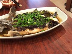 豆豉蒸鲟鱼-小土豆北方菜馆(文慧园店)