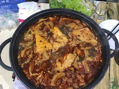 -老红桥炸灌肠牛肚锅烧烤(定福庄店)
