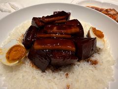 咸蛋目鱼红烧肉-屋里厢上海菜馆