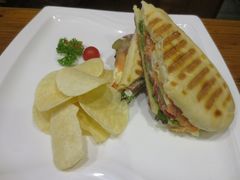 三文鱼三明治-爱德堡西餐咖啡吧(北师大店)