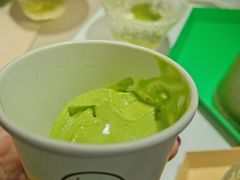 抹茶芥末冰淇淋-茶是一枝花泡茶店