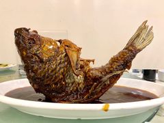 挣蹦鲤鱼-奥华餐厅·老张记(台基厂店)