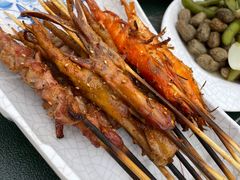 烤羊肉串-亿诣蝎府炸酱面羊蝎子火锅(酷车小镇店)