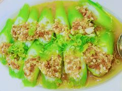 蒜蓉蒸丝瓜-香港九记海鲜