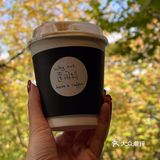 很治愈的一杯 北京西上的梧桐已泛金色