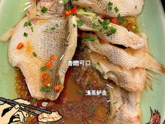 葱油鲈鱼-新白鹿餐厅(爱琴海购物中心店)