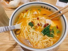酸辣黑鱼面-阿琴面馆(武林路店)
