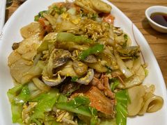 海鲜炒年糕-金海湾海鲜排档(朱家尖店)