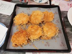 黄金脆片煎虾饼-中国大酒店·食街