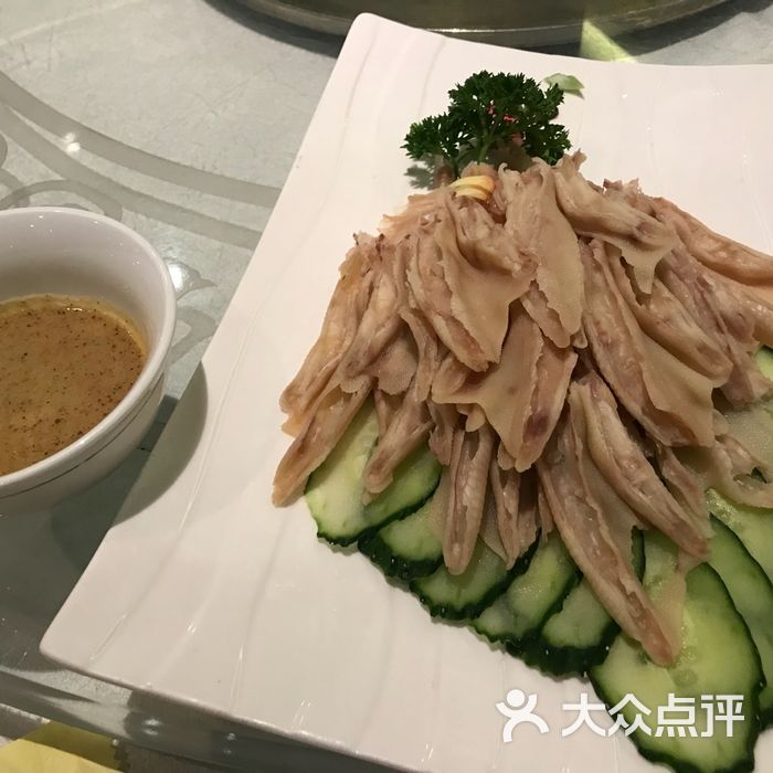 全聚德烤鸭糟溜鸭三白图片-北京烤鸭-大众点评网