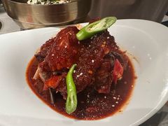 -草家酱蟹炭火烤肉店(珲春南路一店)