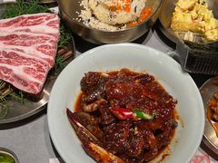 -草家酱蟹炭火烤肉店(珲春南路一店)