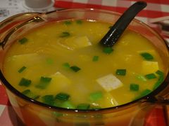 鸡汤小白菜煮榆林豆腐-西贝(宝乐汇店)