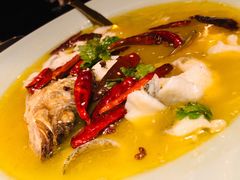 花间青椒鱼-丝路金桃·新疆菜(徐汇店)