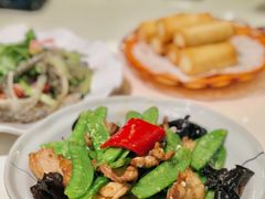 猪颈肉炒荷兰豆-清晖小苑•顺德地方菜(壹海城店)