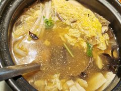 砂锅醋椒豆腐-天津乾毓德饭庄·清真传统炒菜·海鲜烧烤(咸阳路店)