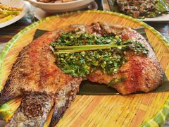 香茅草烤鱼-呐咪傣园·云南菜(石厦店)