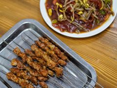 烤肉串-何记酿皮店(西流湾店)