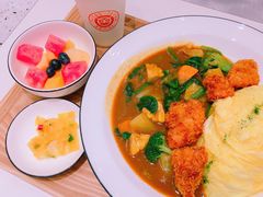 炸鸡块咖喱蛋包饭-池奈·咖喱蛋包饭(熙地港店)