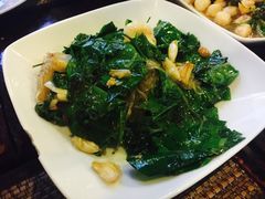 虾仁蔬菜炒粉丝-自然餐厅(Phuket)