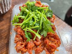 生拌牛肉-夜烤·宜宾烧烤(洋河路店)