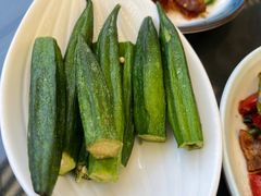 清炒秋葵-旺山·浪头人家