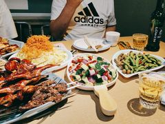 -街角等你.大连海鲜烧烤.经典铁板海鲜串(西安路店)