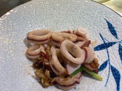 沙姜爆鲜鱿-百味馆·粤菜·湛江菜(后海花园店)