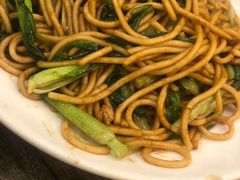 青菜肉丝炒面-毛胡子牛羊餐馆(武宁路店)