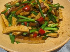 韭菜炒豆干-廖川菜(八佰伴店)