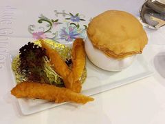 酥皮龙虾汤拼海皇卷-翠园(北京王府中环店)