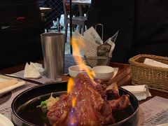火焰猪肘-斯比特花园西餐厅(东方商厦店)