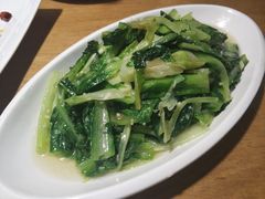 蒜炒油麦菜-蜀宴小调·精致家常菜(科华店)