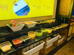 自助调料区-皇城霸火锅(铜锣湾店)