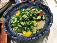捞汁秋葵-鸭匠食府·挂炉烤鸭·新京菜(阜成路店)