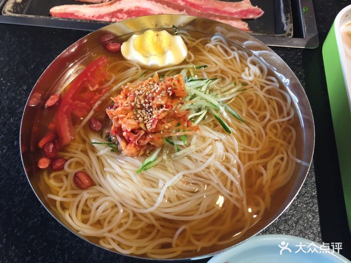 金三顺家庭碳火烤肉店韩国冷面图片 - 第1张