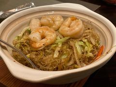 鹅肝大虾炒粉丝-浙江安吉JW万豪酒店·万豪中餐厅