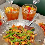 大王柠檬茶✖️湘菜‼️这搭配简直王炸‼️