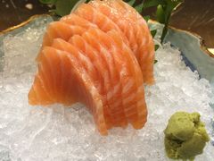 三文鱼薄切-樱の千渡日式料理·铁板烧•烧鸟(金盛田广场店)